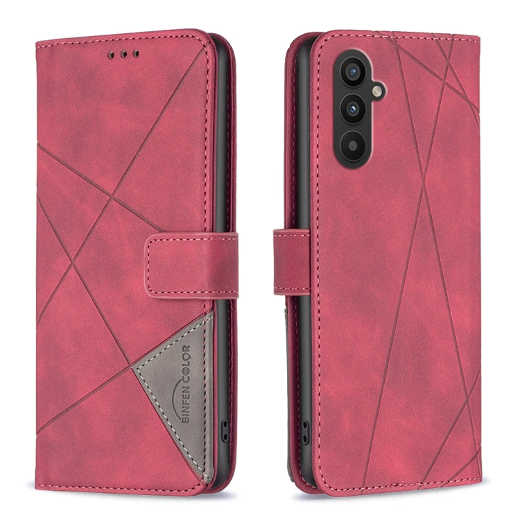 Custodia in pelle con fibbia magnetica per Samsung Galaxy A24