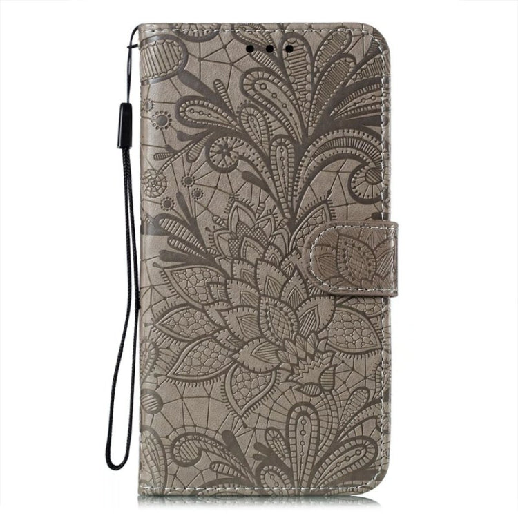 Custodia per telefono in pelle flip goffrata fiore di pizzo, For Xiaomi 13, For Xiaomi Poco C40, For Xiaomi Poco M4 Pro