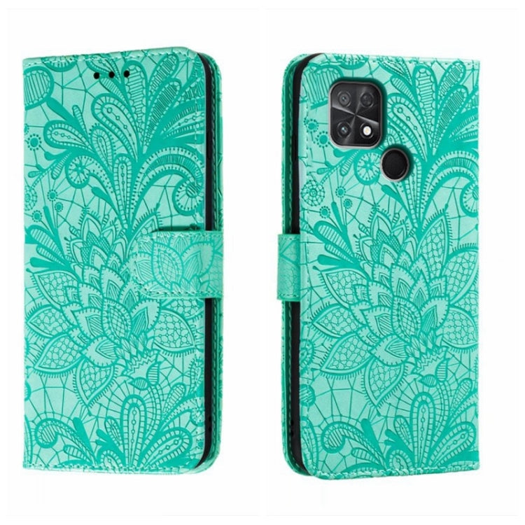 Custodia per telefono in pelle flip goffrata fiore di pizzo, For Xiaomi 13, For Xiaomi Poco C40, For Xiaomi Poco M4 Pro