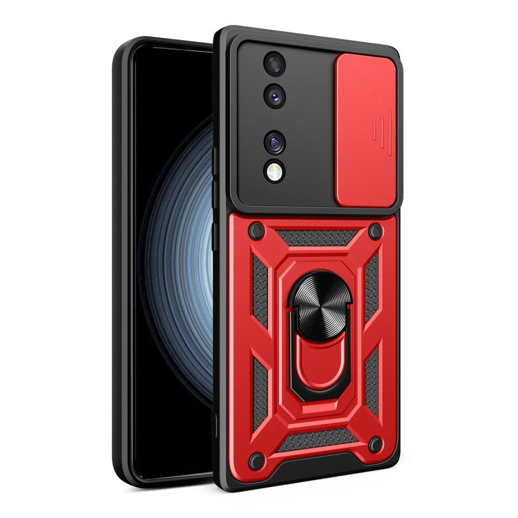 Cover per fotocamera scorrevole Design Custodia per telefono in TPU + PC, For Honor 70 5G