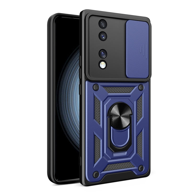 Cover per fotocamera scorrevole Design Custodia per telefono in TPU + PC, For Honor 70 5G
