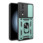 Cover per fotocamera scorrevole Design Custodia per telefono in TPU + PC, For Honor 70 5G