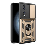 Cover per fotocamera scorrevole Design Custodia per telefono in TPU + PC, For Honor 70 5G