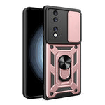 Cover per fotocamera scorrevole Design Custodia per telefono in TPU + PC, For Honor 70 5G