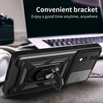 Cover per fotocamera scorrevole Design Custodia per telefono in TPU + PC, For Honor 70 5G