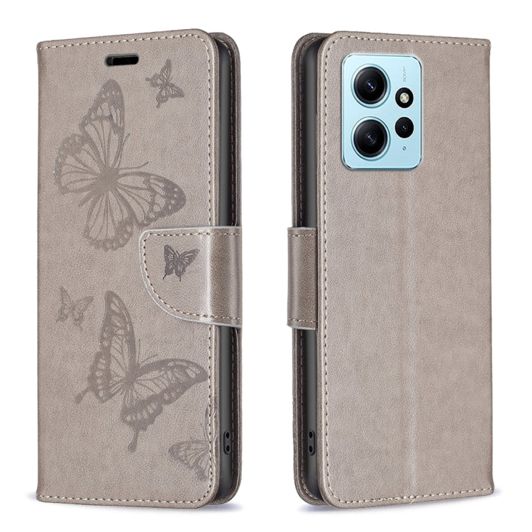Custodia portafoglio in pelle goffrata per Xiaomi Redmi Note 12 4