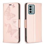 Custodia portafoglio in pelle goffrata per Xiaomi Redmi Note 12 4