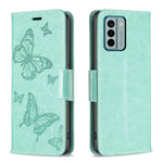 Custodia portafoglio in pelle goffrata per Xiaomi Redmi Note 12 4