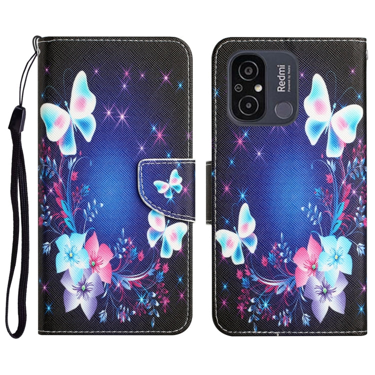 Custodia in pelle con disegno per Xiaomi Redmi 12C