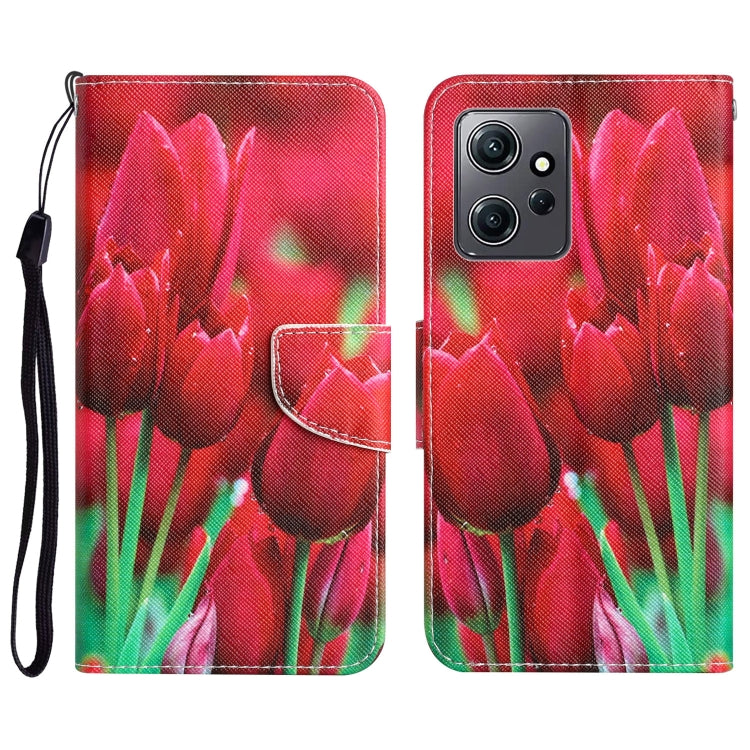 Custodia in pelle con disegno per Xiaomi Redmi Note 12 4G