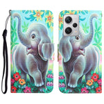 Custodia in pelle con disegno per Xiaomi Redmi Note 12 Pro