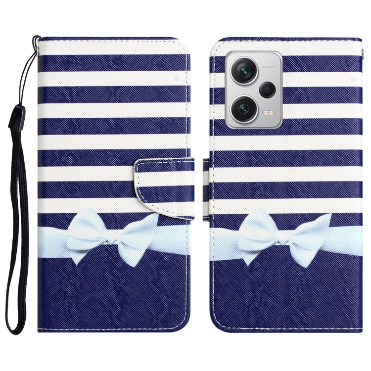 Custodia in pelle con disegno per Xiaomi Redmi Note 12 Pro