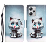 Custodia in pelle con disegno per Xiaomi Redmi Note 12 Pro