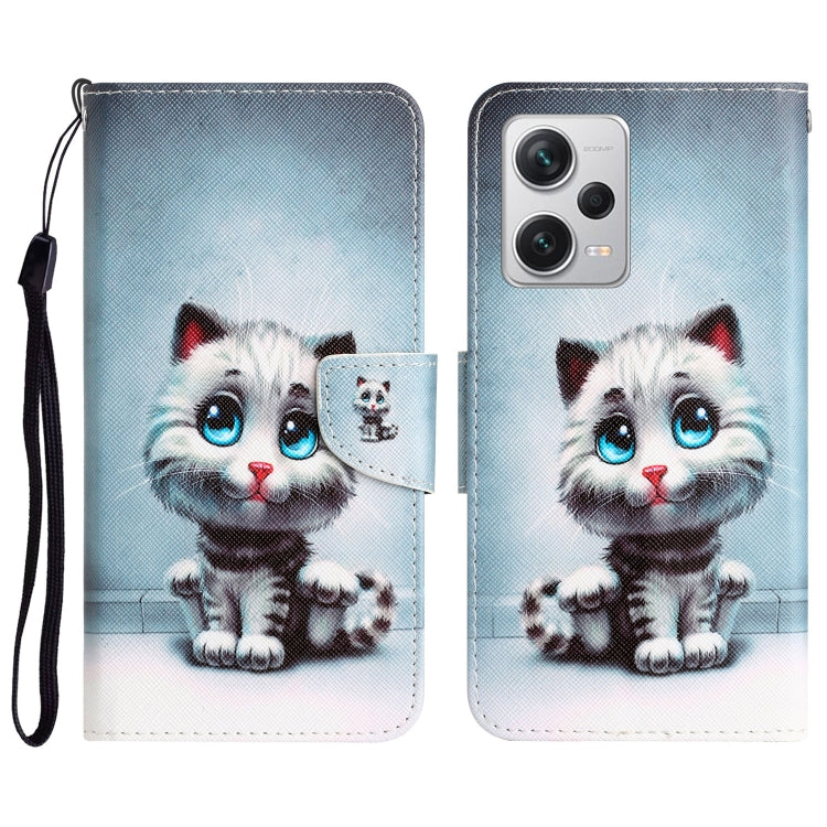Custodia in pelle con disegno per Xiaomi Redmi Note 12 Pro