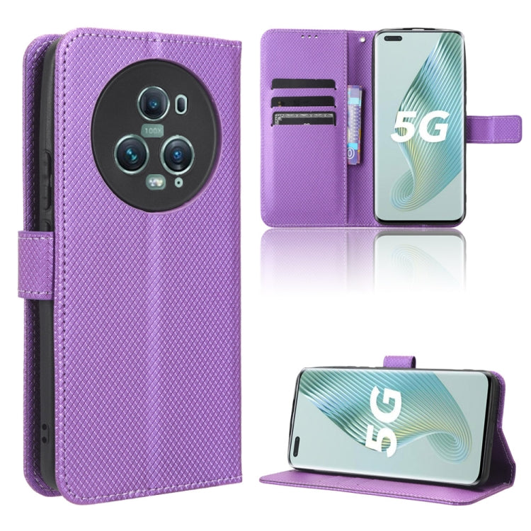 Custodia in pelle con trama a diamante per Kyocera Digno SX3