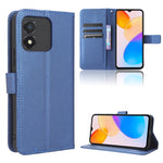 Custodia in pelle con trama a diamante per Kyocera Digno SX3