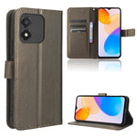 Custodia in pelle con trama a diamante per Kyocera Digno SX3
