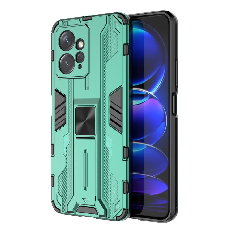 Supersonic PC + Custodia per telefono antiurto in TPU con supporto, For Xiaomi Redmi Note 12 4G