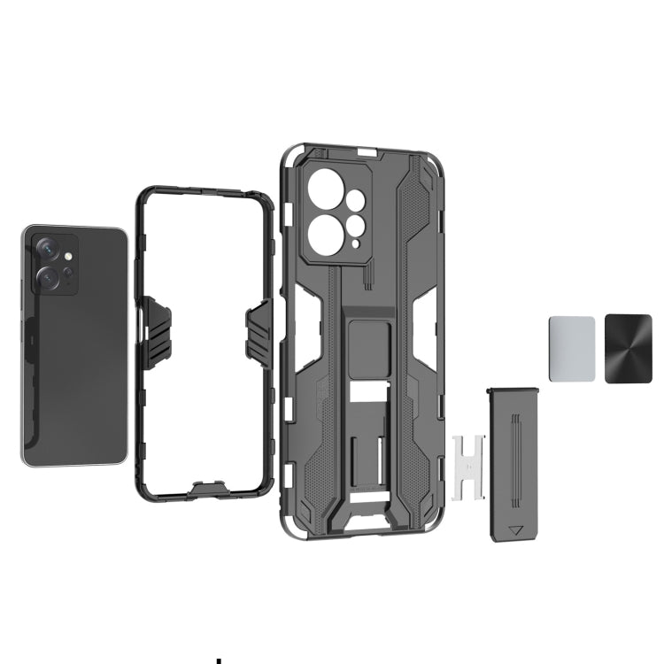 Supersonic PC + Custodia per telefono antiurto in TPU con supporto, For Xiaomi Redmi Note 12 4G