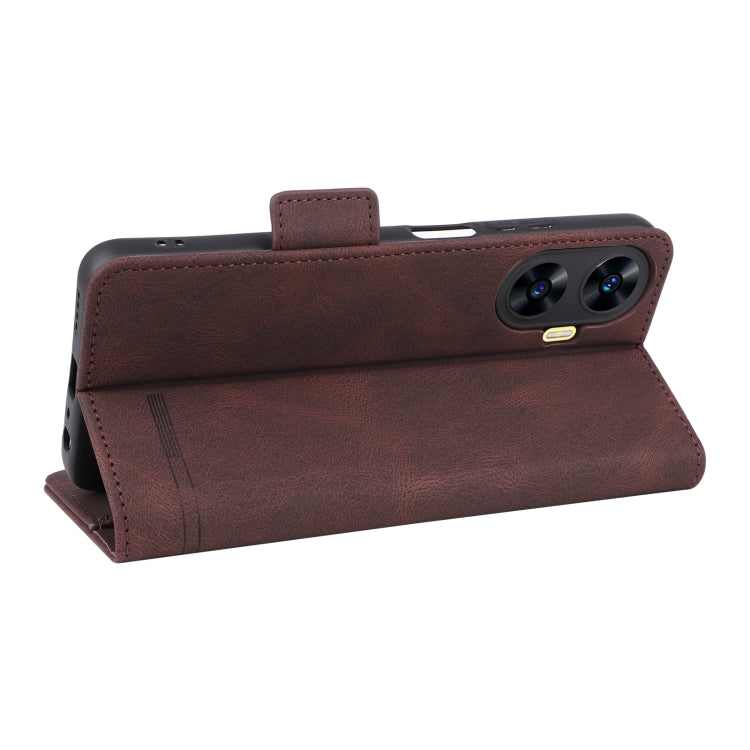 Custodia per telefono in pelle con chiusura magnetica, For Realme C55, For OnePlus Ace 2V