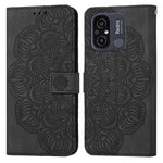 Custodia portafoglio in pelle flip con mandala per Galaxy A24 e R