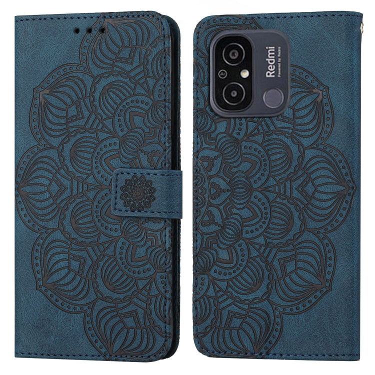 Custodia portafoglio in pelle flip con mandala per Galaxy A24 e R