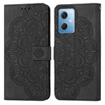 Custodia portafoglio in pelle flip con mandala per Galaxy A24 e R