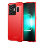 Custodia per telefono TPU in fibra di carbonio con trama spazzolata, For Realme GT3, For Realme GT Neo 5, For Huawei P60