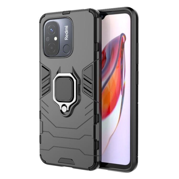 Supporto per anello magnetico PC + custodia per telefono in TPU, For Xiaomi Redmi 12C, For Xiaomi 13 Lite