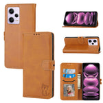 Custodia portafoglio in pelle per Xiaomi Redmi Note 12 5G