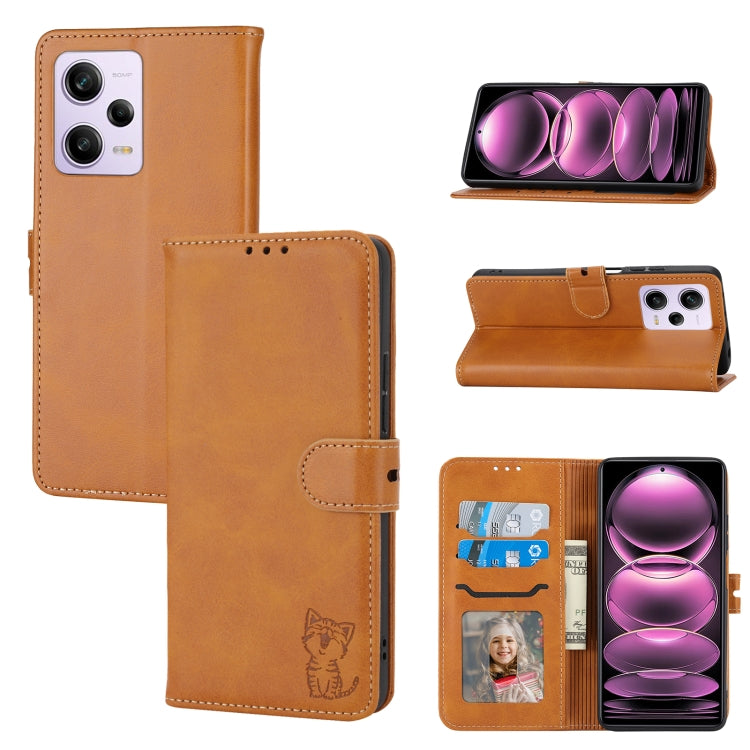 Custodia portafoglio in pelle per Xiaomi Redmi Note 12 5G