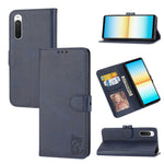 Custodia portafoglio in pelle per Samsung Galaxy S23 Ultra