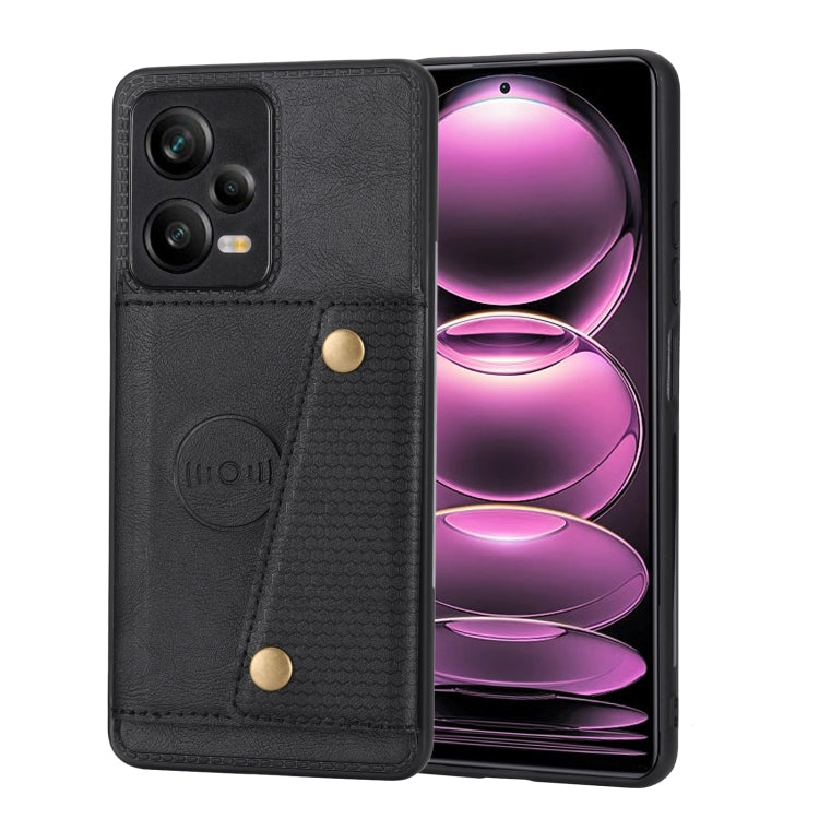 Custodia magnetica con doppia fibbia per Xiaomi 13