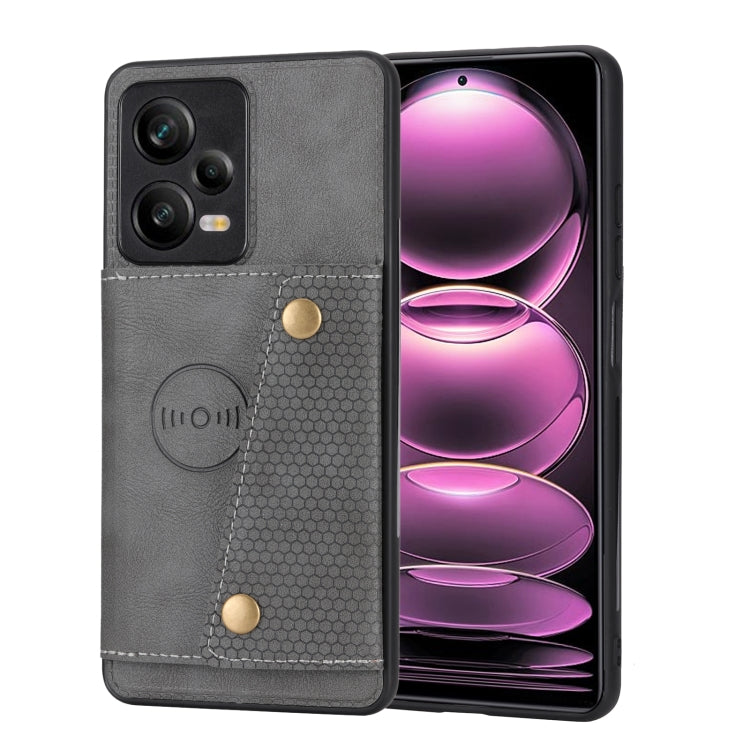 Custodia magnetica con doppia fibbia per Xiaomi 13