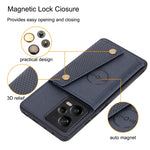 Custodia magnetica con doppia fibbia per Xiaomi 13