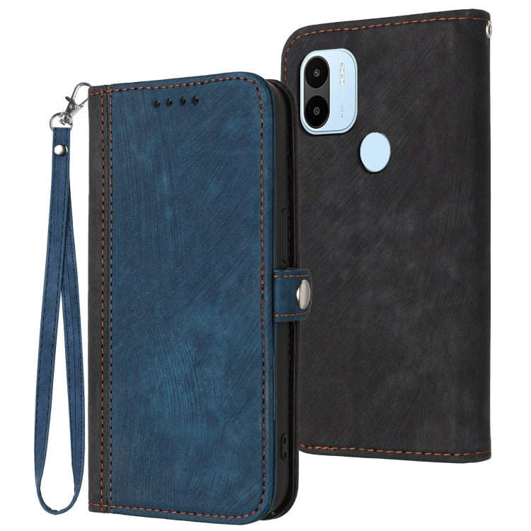 Custodia portafoglio in pelle con cinturino per Samsung Galaxy A0