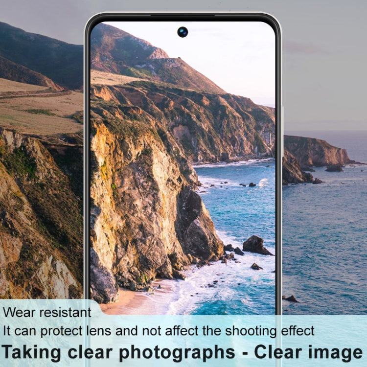 imak Pellicola con lente in vetro integrata ad alta definizione Versione nera, For Realme C55 4G, For Google Pixel 7a, For OnePlus 11 5G