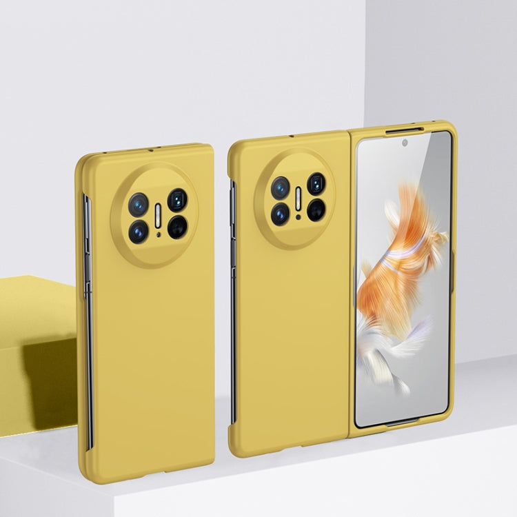 Custodia per telefono a copertura totale antiurto effetto pelle, For Huawei Mate X3