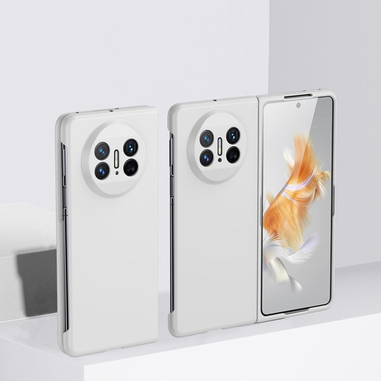 Custodia per telefono a copertura totale antiurto effetto pelle, For Huawei Mate X3