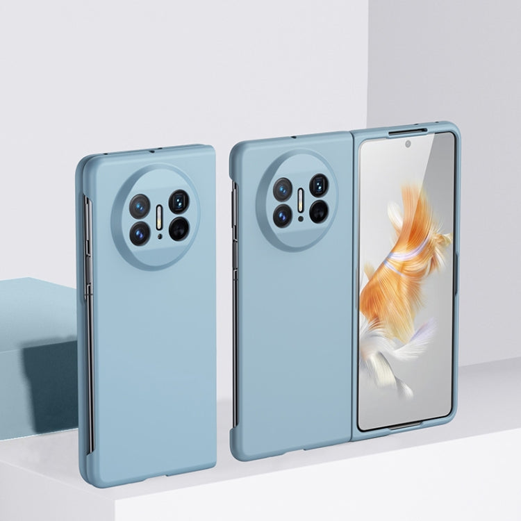 Custodia per telefono a copertura totale antiurto effetto pelle, For Huawei Mate X3