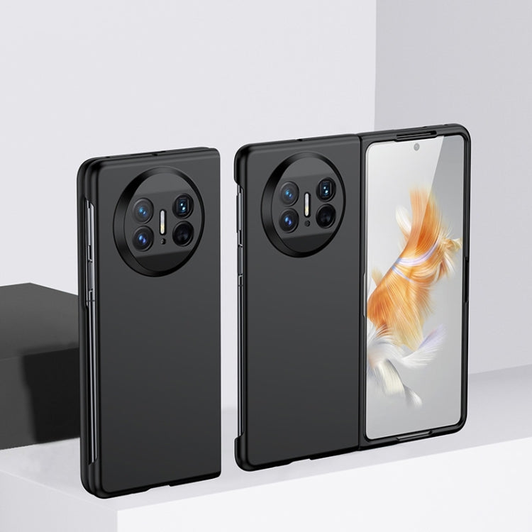 Custodia per telefono a copertura totale antiurto effetto pelle, For Huawei Mate X3