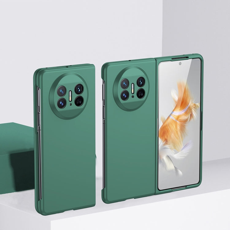 Custodia per telefono a copertura totale antiurto effetto pelle, For Huawei Mate X3