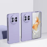 Custodia per telefono a copertura totale antiurto effetto pelle, For Huawei Mate X3