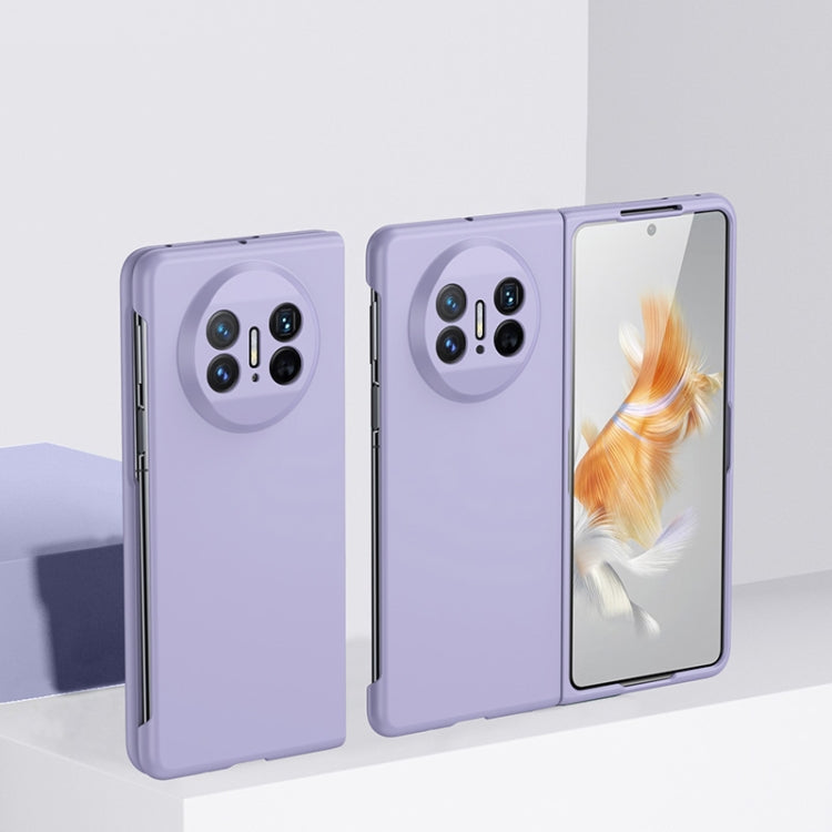 Custodia per telefono a copertura totale antiurto effetto pelle, For Huawei Mate X3
