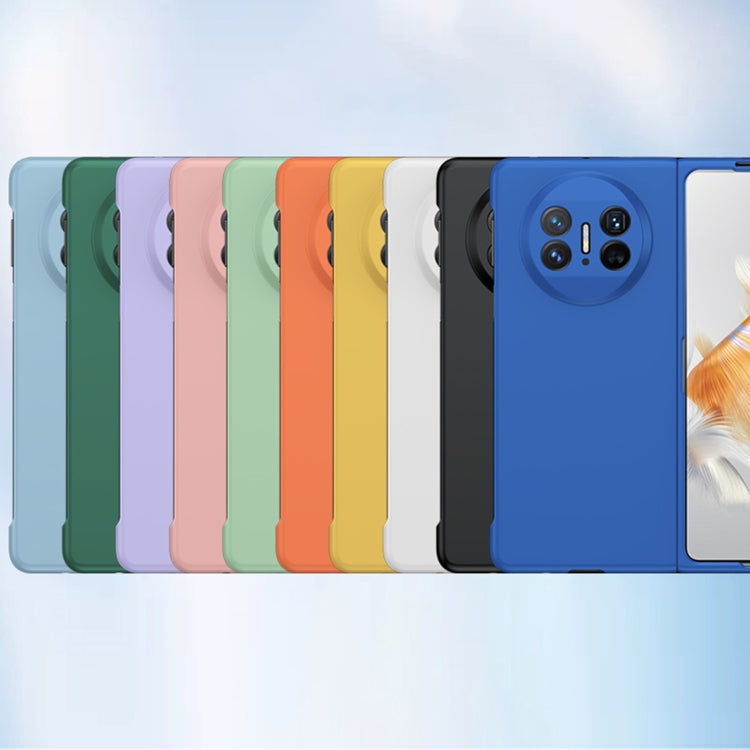 Custodia per telefono a copertura totale antiurto effetto pelle, For Huawei Mate X3