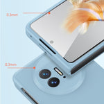 Custodia per telefono a copertura totale antiurto effetto pelle, For Huawei Mate X3