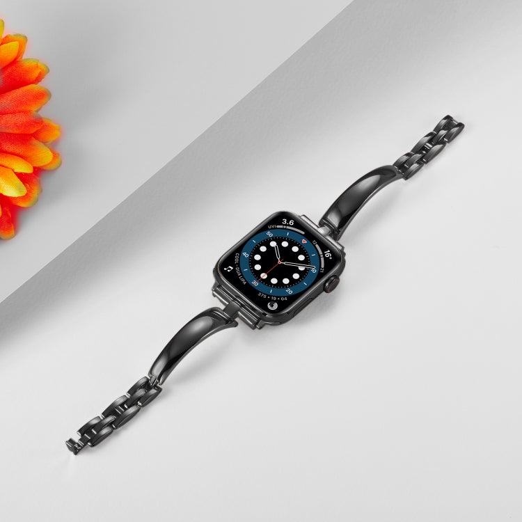Cinturino metallo con catena a bracciale per Apple Watch
