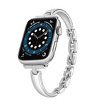 Cinturino metallo con catena a bracciale per Apple Watch