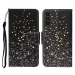 Custodia in pelle con motivo per Samsung Galaxy A24 4G