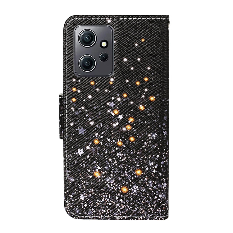 Custodia in pelle con motivo per Xiaomi Redmi Note 12 4G